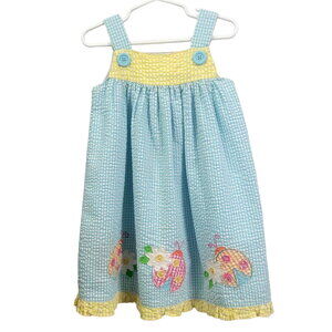 Good Lad Ladybug Seersucker Dress‎ Size 3T